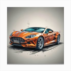 Aston Martin Db9 2 Canvas Print