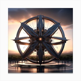 Futuristic Art Canvas Print