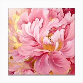 Pink Peony 4 Canvas Print