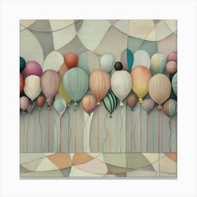 Balloons 9 Canvas Print