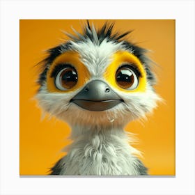 Ostrich Canvas Print