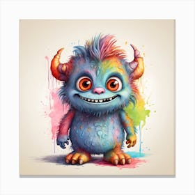 Monster Canvas Print