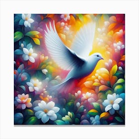 peace bird4 Canvas Print