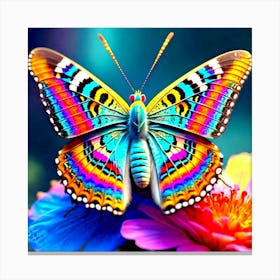 Colorful Butterfly Canvas Print