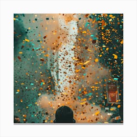 Confetti 1 Canvas Print