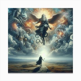 Angels And Demons 8 Canvas Print