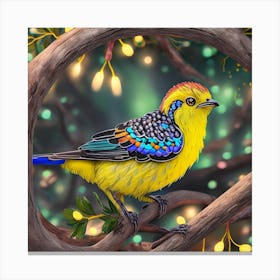 Colorful Bird 1 Canvas Print