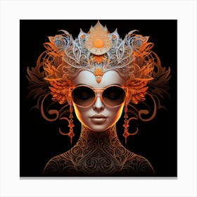 Ethereal Woman Canvas Print