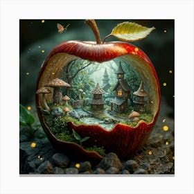 Fairytale Apple Canvas Print