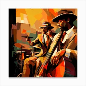 Jazz Musicians 23 Canvas Print