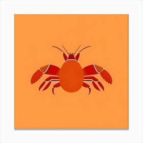 Lobster Print Canvas Print