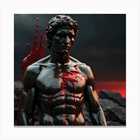 Cinematic Kino In A Realistic Style Create An Image Of Male St 2(1) Canvas Print