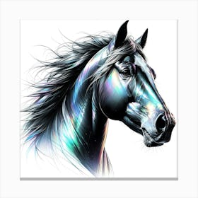 Creative Horse Visual 27 Canvas Print