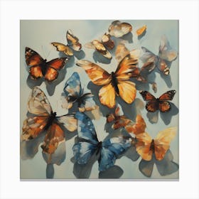 Butterflies Canvas Print