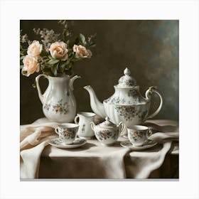 Tea Art 22 Canvas Print