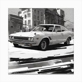 Nissan Gtr 1 Canvas Print