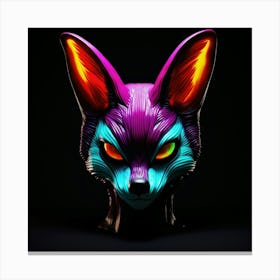 Fox Head 1 Canvas Print