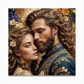 Prince And The Princess Canvas Print