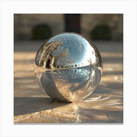 Mirrored Ball 5 Canvas Print