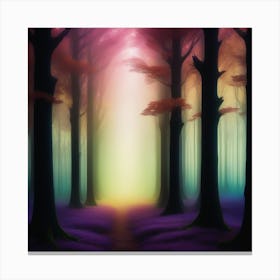 Mystical Forest Retreat 25 Canvas Print