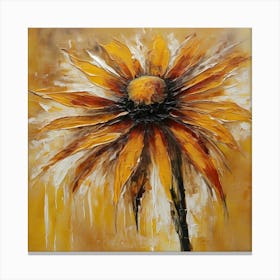 Flower of Rudbeckia Canvas Print