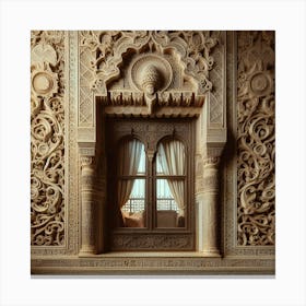 Window Of The Palace Canvas Print