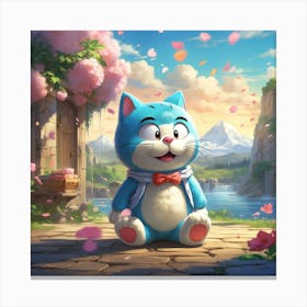 Doraemon Canvas Print