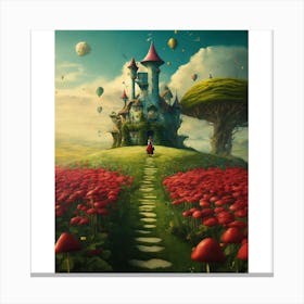 Fairytale Castle 2 Canvas Print