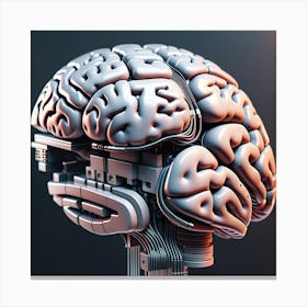 Artificial Brain 15 Canvas Print