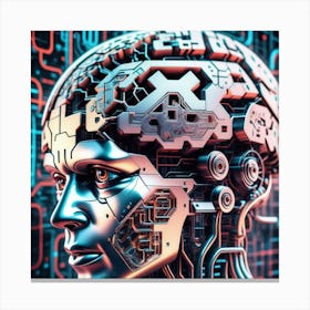 Artificial Intelligence Concept 4 Canvas Print