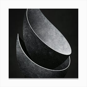 Abstract Sculpture 1 Canvas Print