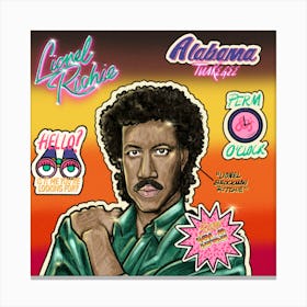 Lionel Richie Canvas Print