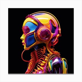 Robot Woman Canvas Print