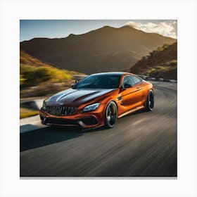 Mercedes Sl63 Amg Canvas Print