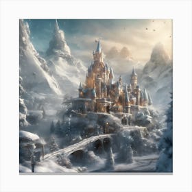 Winter Wonder World Canvas Print