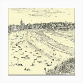 Bondi Beach 7 Canvas Print