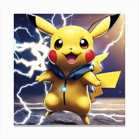 Pikachu Canvas Print