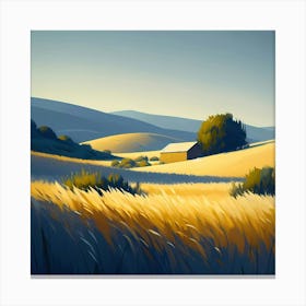 Landscape Painting 92 Canvas Print