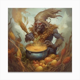 Lord Of The Harvest Canvas Print