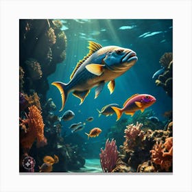 Underwater2 Canvas Print