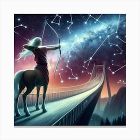 Astrology Zodiac Sign 2 Canvas Print