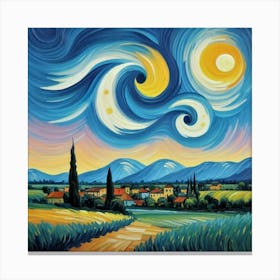 Starry Night Canvas Print