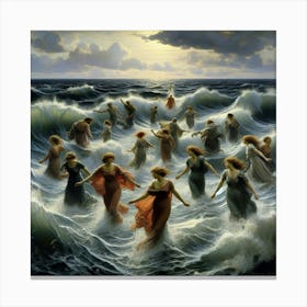 Women Of The Sea Canvas Print