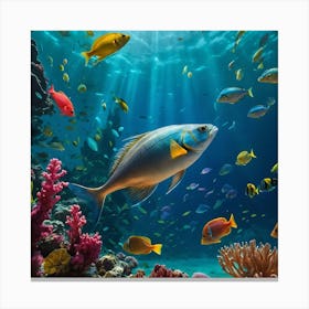 Coral Reef 1 Canvas Print