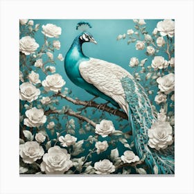 Peacock 6 Canvas Print