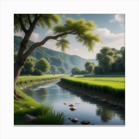 Landscape Painting 195 Canvas Print