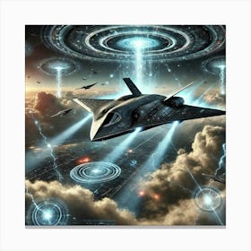 Ionosphere Advanced Stealth Tech Converted Canvas Print