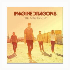 Imagine Dragons Album Cover 9 Canvas Print