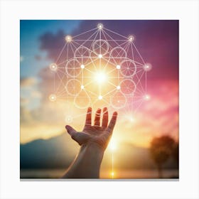 Flower Of Life Canvas Print