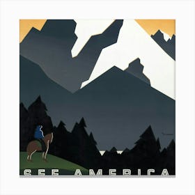 See America Canvas Print